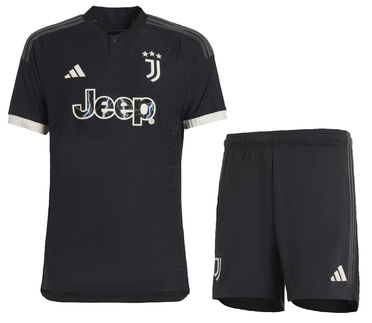 Kit infantil III Juventus 2023 2024 Adidas oficial 